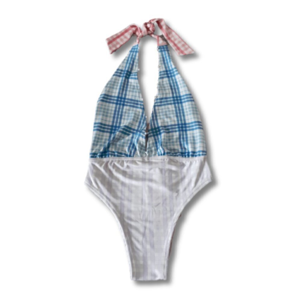 NWT Rococo Sand printed beaded one piece swimsuit